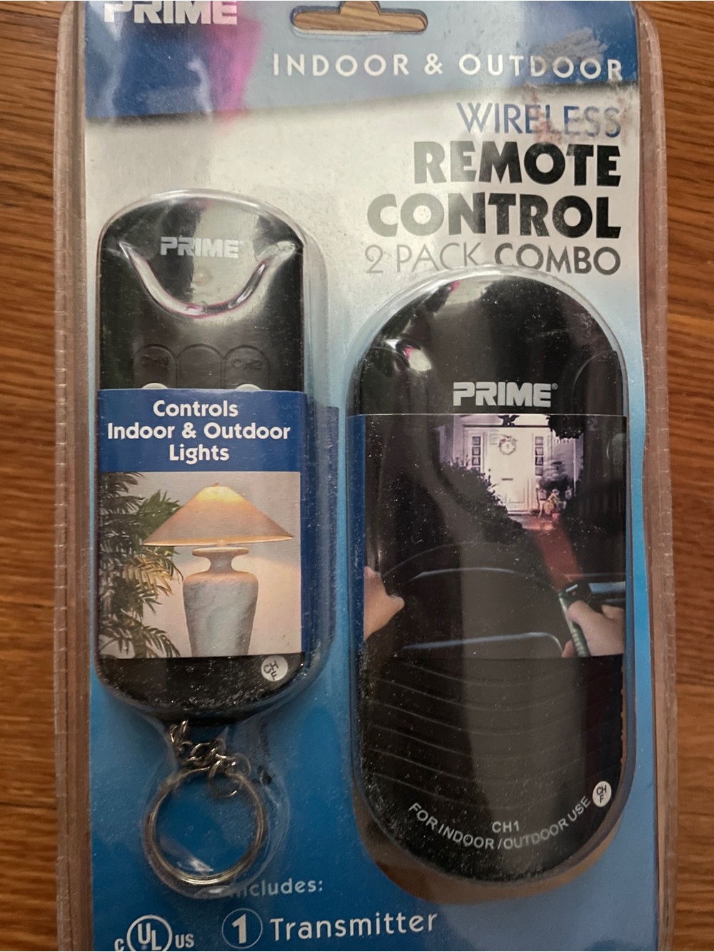 New Wireless Remote Control Outdoor indoor Light 2-Pack Combo -